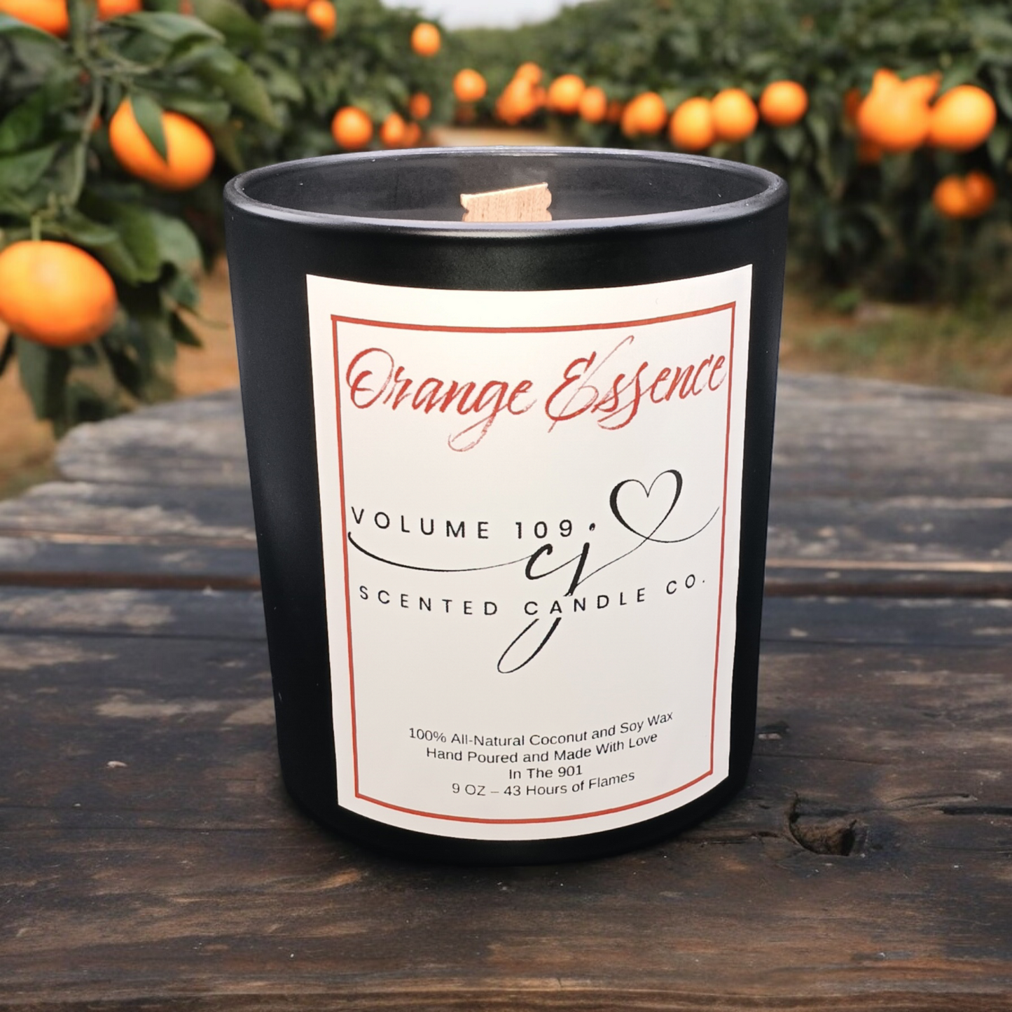 Orange Essences Scented Candles